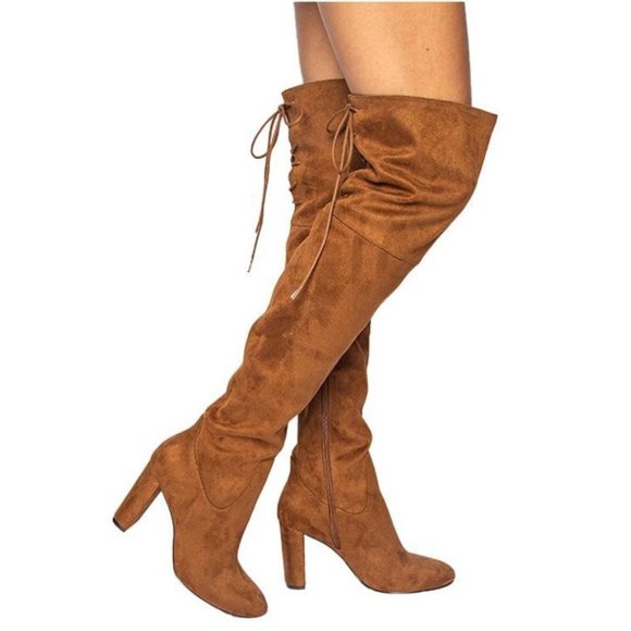 Qupid Shoes - Qupid | NWT Pose Thigh High Heeled Boots